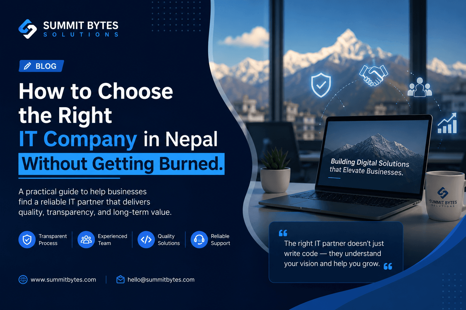 How to Choose the Right IT Company in Nepal Without Getting Burned